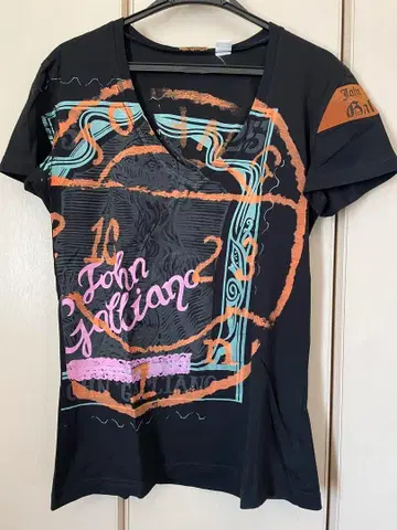 John Galliano 그래픽 티셔츠