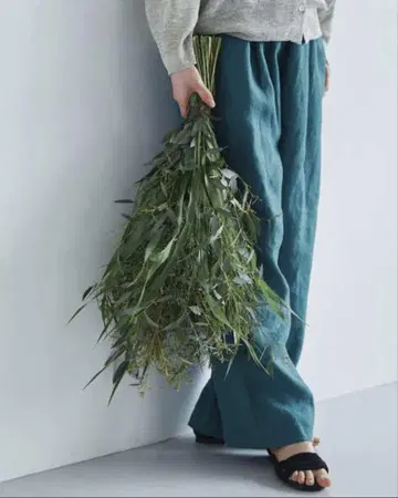 린넨 이지 팬츠 어반 리서치 도어스 블루그린 doors
