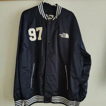 NORTHFACE 바시티 자켓 네이비