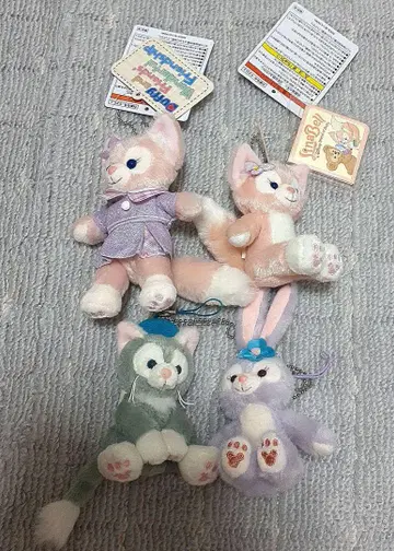 리나벨 봉제 인형 배지 디즈니씨