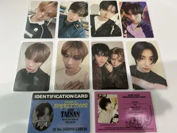 테산 BOYNEXTDOOR 트레이딩 카드 정리