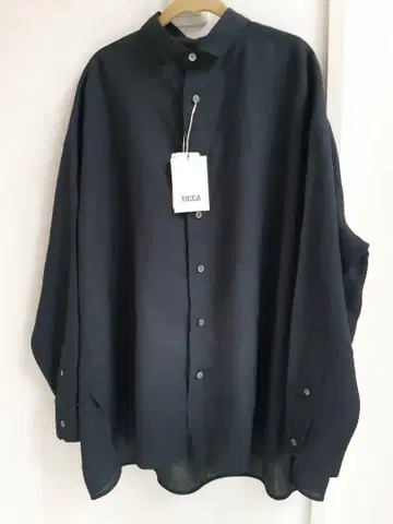 TICCA 린넨 스퀘어 빅 셔츠 UNISEX