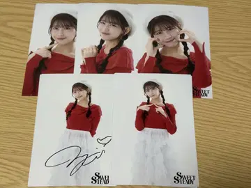 SWEET STEADY 시로이시 마유미 발렌타인 브로마이드 사인 포함