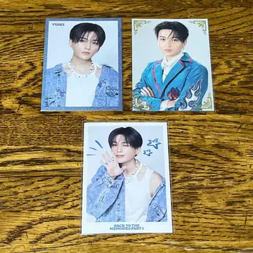 FANTASTICS 야기 유세이 BTTM5 포토 카드 컴프 세트