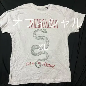 NIRVANA Serve The Servants 밴딩 티셔츠