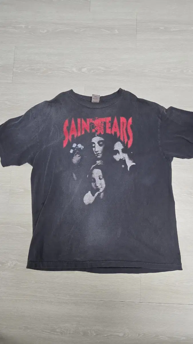(2XL)세인트미카엘x데님티어스 반팔 팔아요.