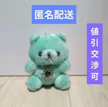 봉제 인형 마스코트 약 10cm 해피 스칼라 파스텔 베어 5월