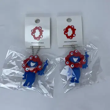 마쿠마쿠 PVC 마스코트 키링 C 2개 세트