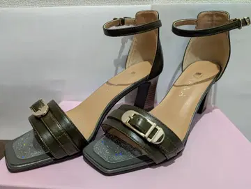 DIANA 앵클 스트랩 샌들 카키 24.0cm