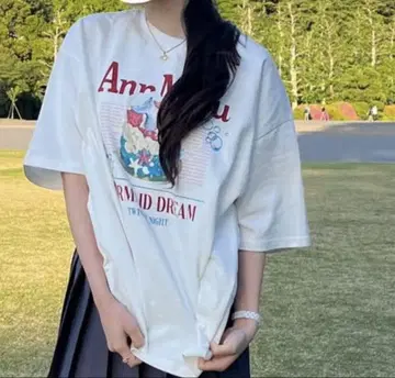 Annmiru 빅 티셔츠