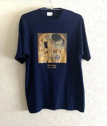 구제 의류 90년대 클림트 키스 티셔츠 빈티지 Klimt 회화 아트