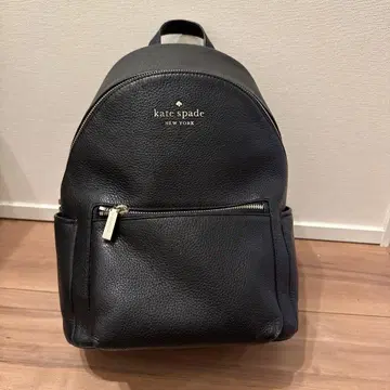 kate spade 블랙 가죽 백팩