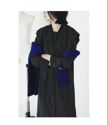 HARDYNOIR 아르디노아르 도트 롱 원피스