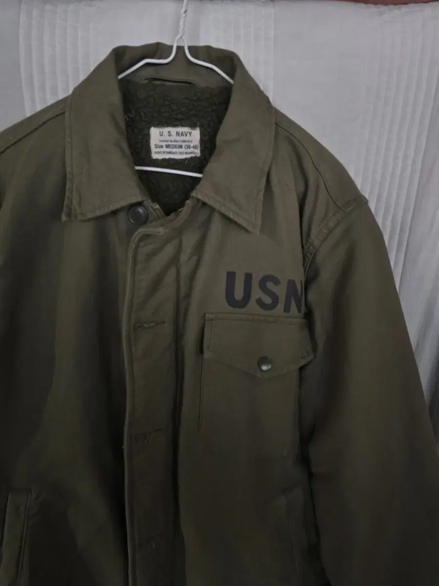 US NAVY 브론슨 미해군 덱자켓