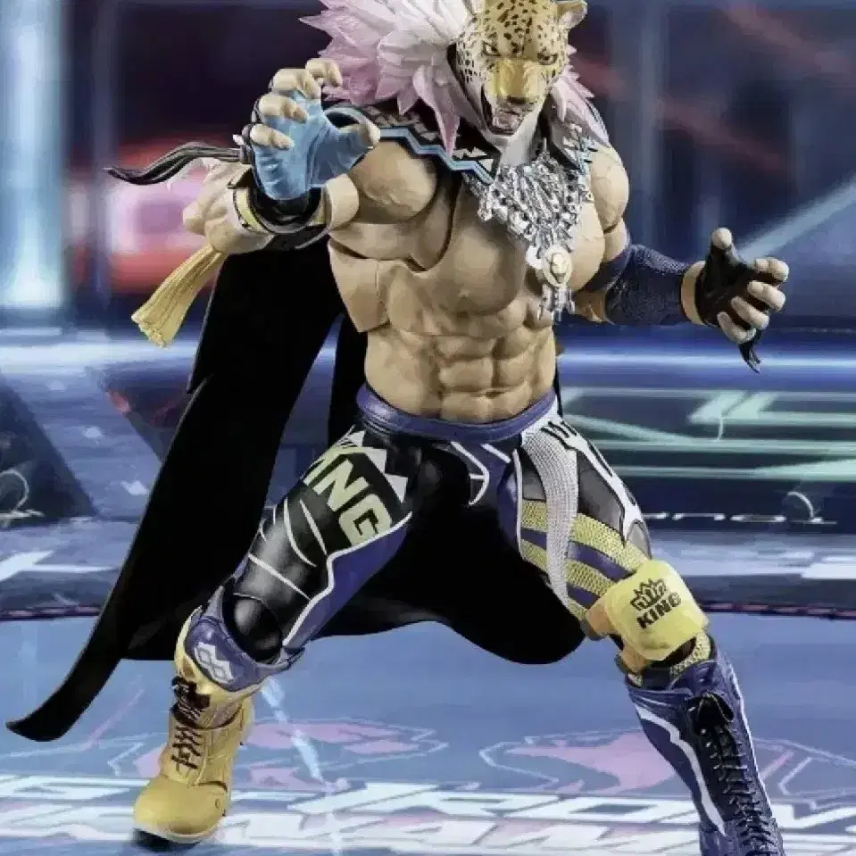 SHF 철권 피규어 게임 프라모델 반다이 킹 굿즈 액션 토이 로봇 장난감