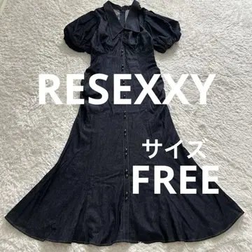 RESEXXY 리젝시 머메이드 원피스 데님
