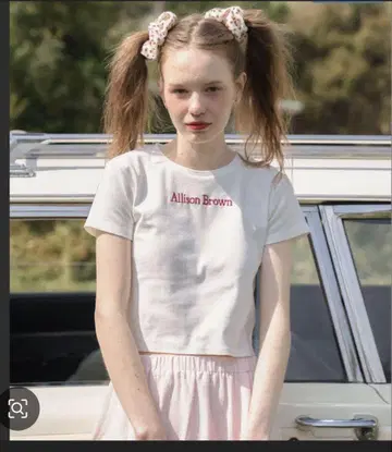 Allison Brown 티셔츠 F 사이즈 화이트