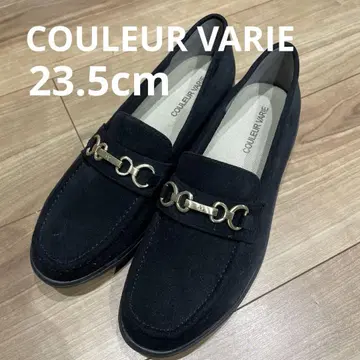 크롤 발리에 COULEUR VARIE 비트 로퍼 23.5cm