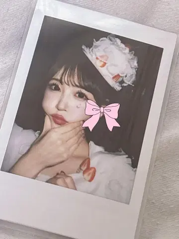 사쿠라이 유이 생일 폴라로이드
