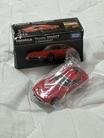 토미카 프리미엄 도요타 2000GT 빨간색