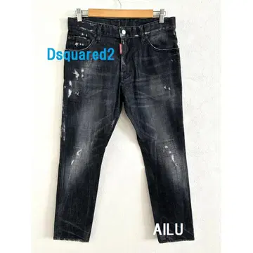 Dsquared2 데님 [남성용] M 사이즈 46 다크 그레이 53752
