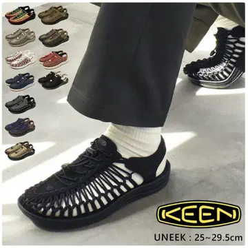 KEEN UNEKE 샌들 블랙 28.5cm 미사용 새상품 박스 있음