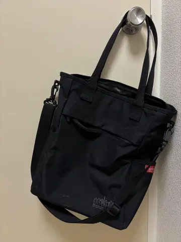 Manhattan Portage 블랙 토트백