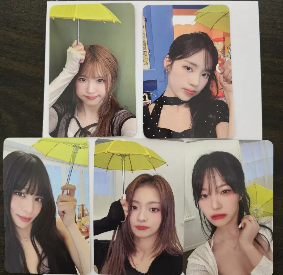 프로미스나인 앨범 메이크스타 미니우산ver 분철합니다