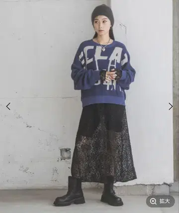 JEANASIS 지나시스 2WAY 패널 레이스 원피스 블랙