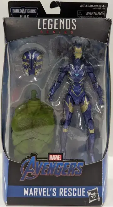 HASBRO HULK AVENGERS MARVELS RESCUE 6인치
