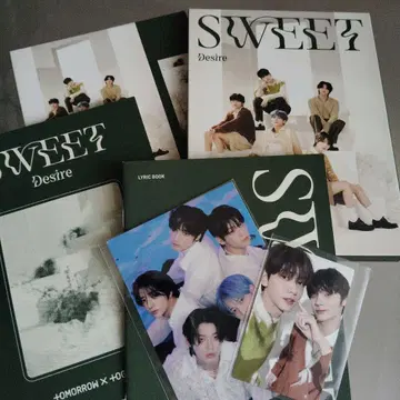 TXT 앨범 SWEET 수빈 휴닝카이 유닛 트레이딩 카드