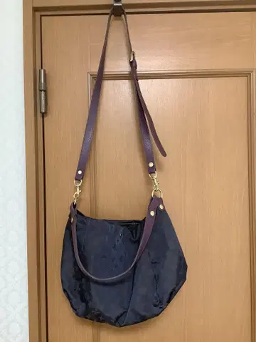[러셋] 모노그램 나일론 2way 숄더백