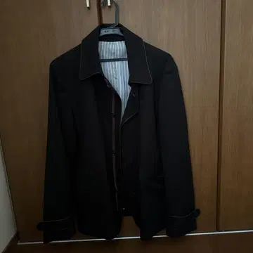 블랙 테일러드 자켓