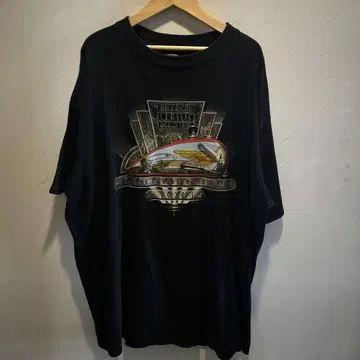 할리데이비슨 블랙 티셔츠 2XL