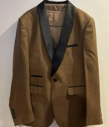 브라운 턱시도 3개 세트 결혼식