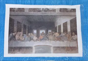 레오나르도 다빈치 최후의 만찬 포스터