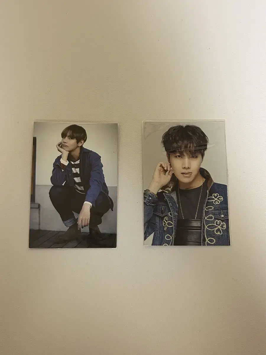 방탄bts 화양연화 윙즈 미니포카(뷔,제이홉)