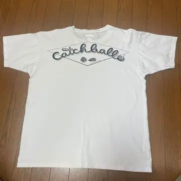 캐치볼 다이아몬드 백프린트 티셔츠
