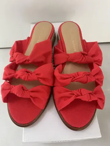 SUNNY PELLICO 리본 샌들 사이즈 38