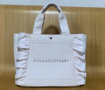 JILL by JILLSTUART 질스튜어트 프릴 토트백 핑크 소형