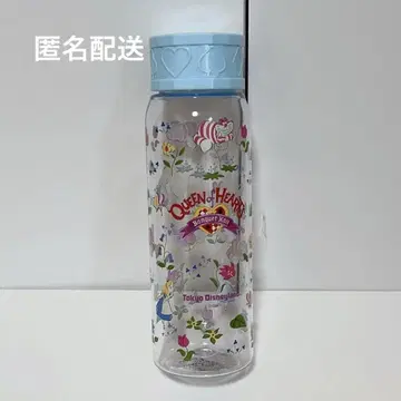 디즈니 원더랜드 앨리스 수베니어 보틀 퀸 오브 하트 스카이블루