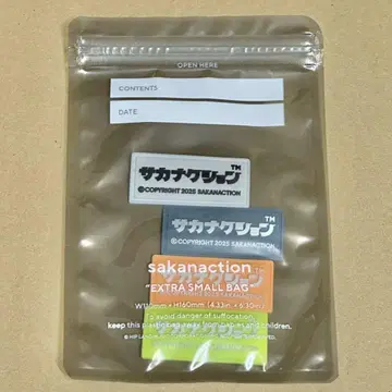 SAKANAQUARIUM 2025 사카낙션 PVC 택 스티커