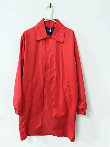 NECESSARY OR NECESSARY 빨간색 롱 자켓