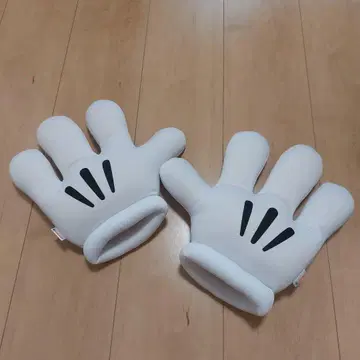 미키 마우스 장갑 흰색
