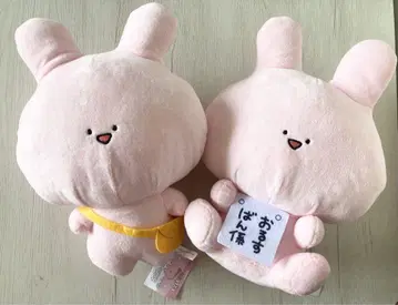 아사미짱 어디든 BIG 봉제 인형 전 2종 세트 35cm