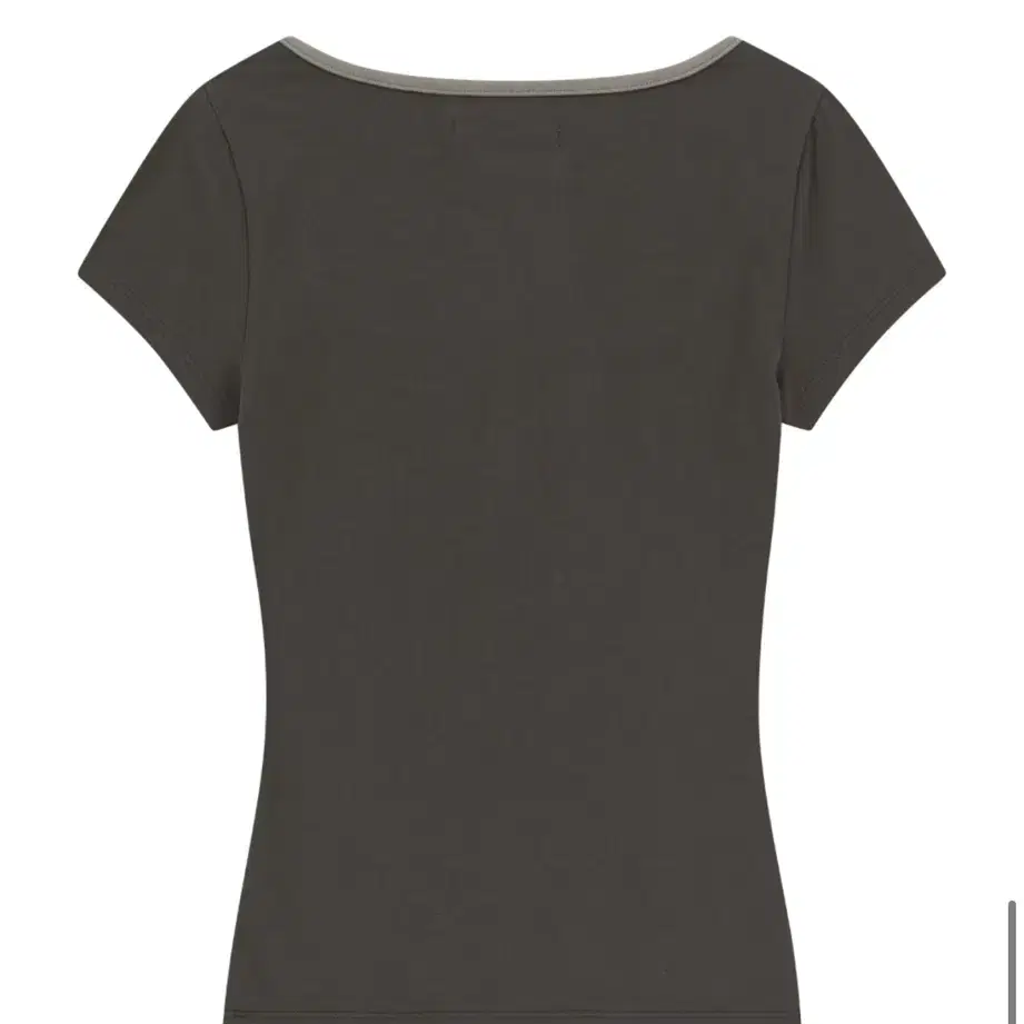 KOISEIO PRONG SNAP MINI LOGO TEE ASH BROWN #코이세이오,#코이