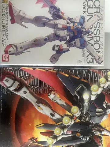 묶음 판매 크로스본 건담 X3 Ver.Ka & X1 풀 크로스 MG