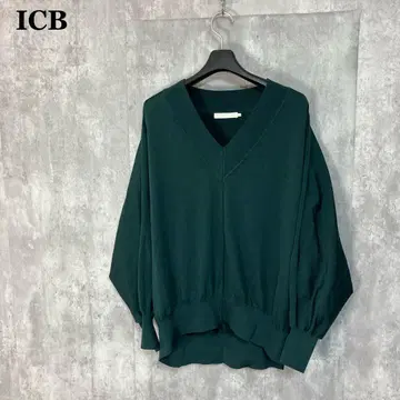 ICB SyntheticYarn 스무스 V넥 니트 S