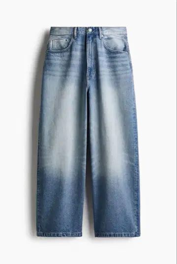 H&M 슈퍼 배기 데님 W28/L30