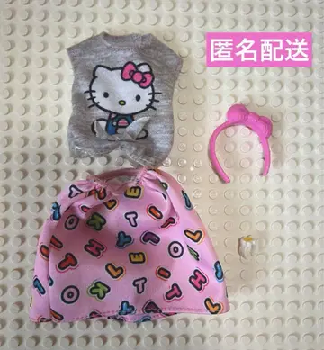 바비 헬로키티 의상 리카짱 옷 갈아입기